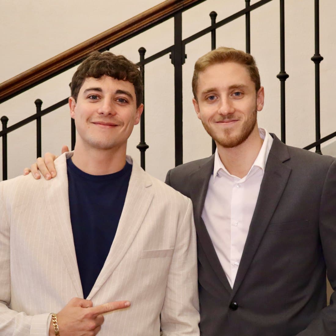 Tom and Vincent, founders of Zilton